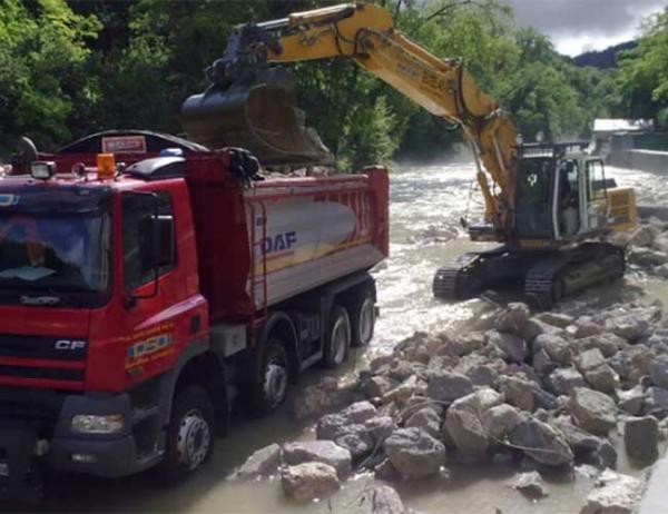 Manutenzioni fluviali e centrali idroelettriche