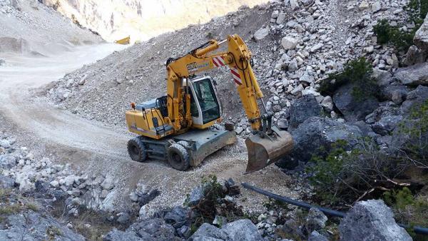 Escavatore gommato L 900G